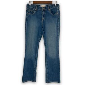 Levi's 515 Women's Medium‎ Wash Mid Rise Zip Fly Bootcut Denim Jeans Size 28